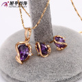 62397-Xuping heißen neuen edlen Schmuck Design Gold Schmuck-Set